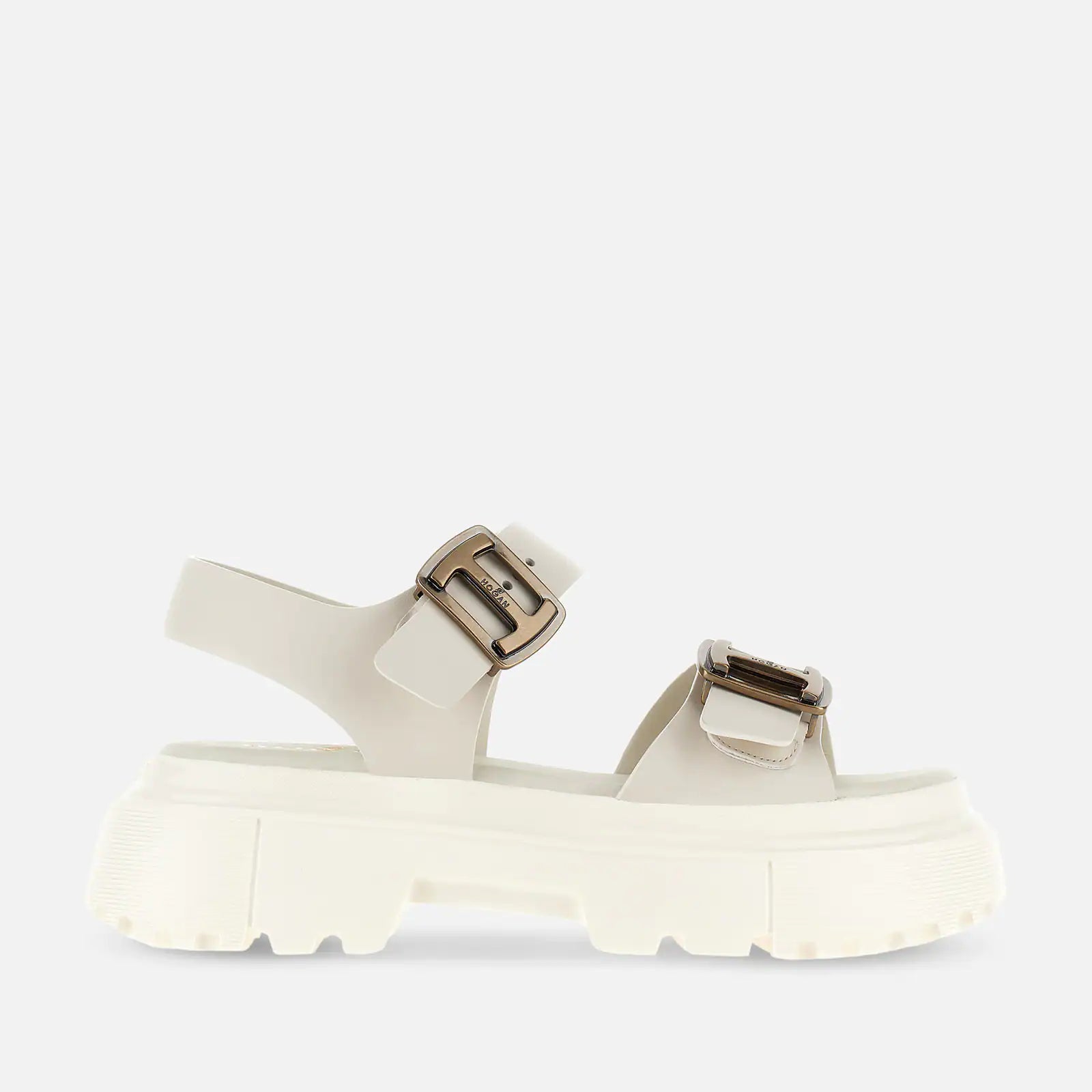 HOGAN SANDALO GYW6440EZ40Q44 B018 BIANCO MARMO Ferrarioluino