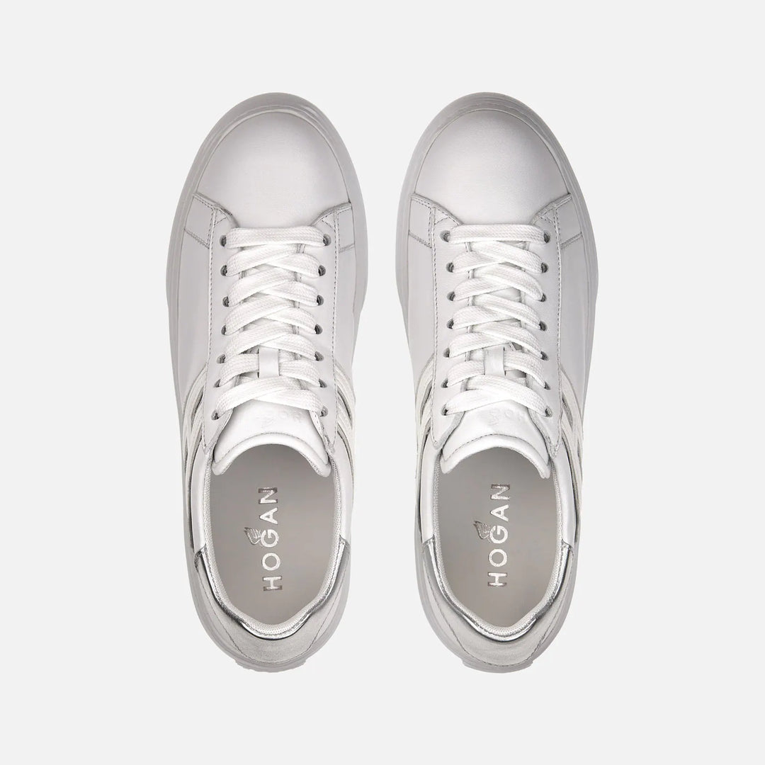 HOGAN H365 SNEAKER HXW3650J310RNQ 0351 BIANCO ARGENTO Ferrarioluino Ferrario Luino