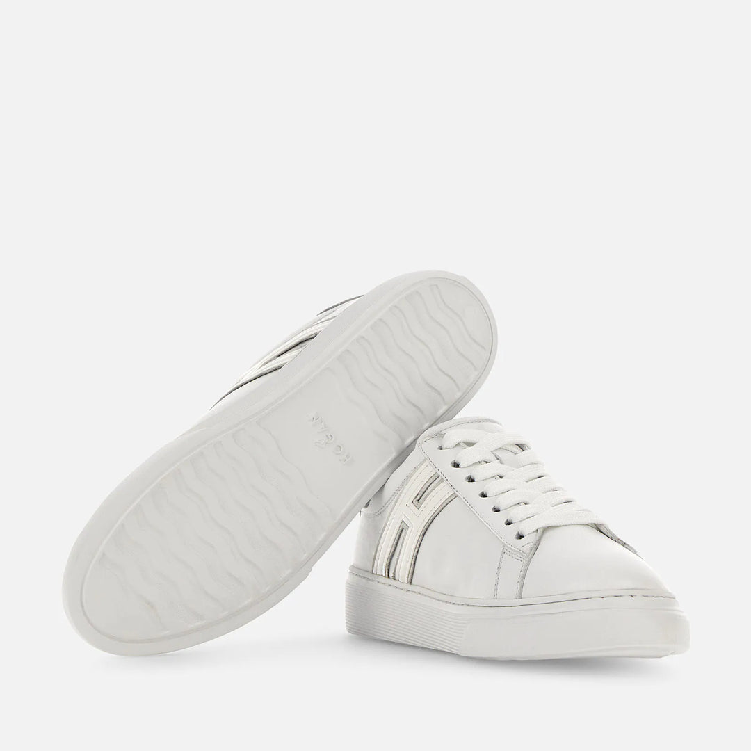 HOGAN H365 SNEAKER HXW3650J310RNQ 0351 BIANCO ARGENTO Ferrarioluino Ferrario Luino
